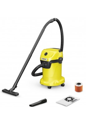 Karcher Пилосос WD 3 V-19/6/20 господарський, 1000 Вт, 19л, 6м