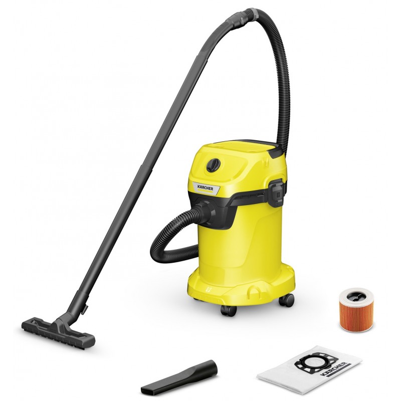 Karcher Пилосос WD 3 V-19/6/20 господарський, 1000 Вт, 19л, 6м