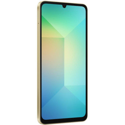 Samsung Смартфон Galaxy A06 (A065) 6.7" 4/128ГБ, 2SIM, 5000мА рік, золотистий