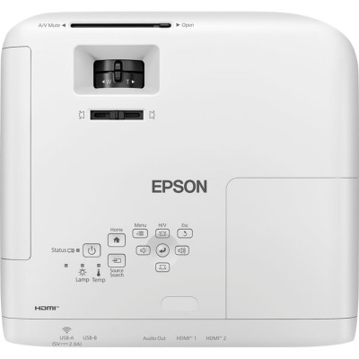 Epson Проєктор домашнього кінотеатру EH-TW840 FHD, 4000 lm, 1.21-1.45, WiFi