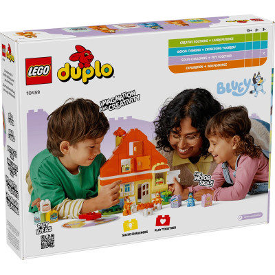 LEGO Конструктор LEGO DUPLO Bluey Родинний дім Блуї із грою на запам'ятовування LEGO Конструктор LEGO DUPLO Bluey Родинний дім Блуї із грою на запам'ятовування