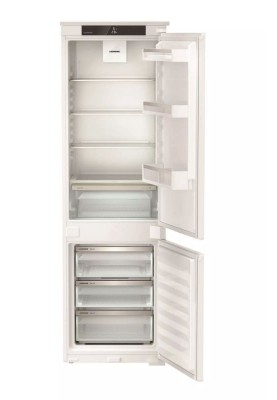 Liebherr Холодильник вбудований з нижн. мороз., 177x54.1х54.5, холод.відд.-182л, мороз.відд.-69л, 2дв., A+, NF, диспл внутр., білий