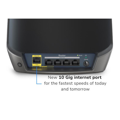 NETGEAR Система WiFi-Mesh Orbi RBK862SB AX6000, 2мод, чорний