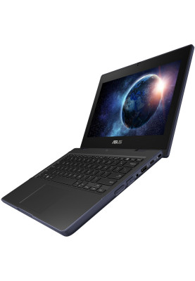 ASUS Ноутбук BR1104FGA-NS0094 11.6" HD Touch, Intel N200, 8GB, F256GB, UMA, NoOS, Сірий