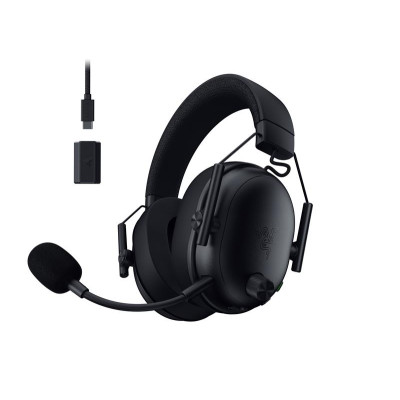 Razer Гарнітура BlackShark V3 Gen-2, USB-A/WL/BT, чорний