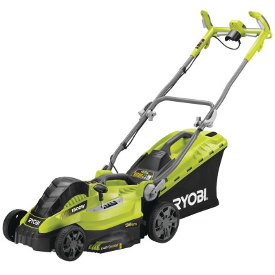 Ryobi Газонокосарка RLM15E36H електрична, 1500Вт, 36см, EasyEdge, 20-70 мм, 45л
