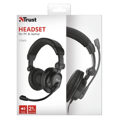 Trust Como 3.5mm Black