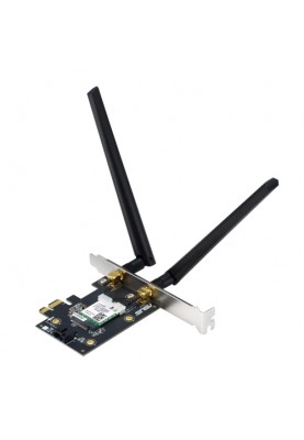 ASUS WiFi-адаптер PCE-AX1800 Bluetooth 5.2 PCI Express WPA3 MU-MIMO OFDMA