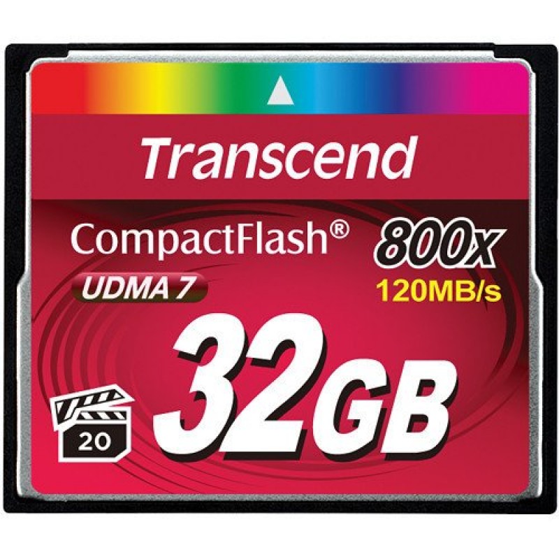 Transcend Карта пам'яті CF 32GB 800X