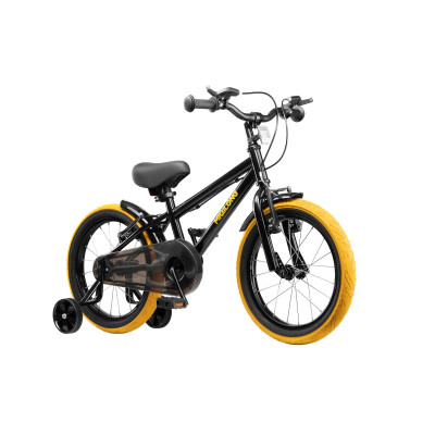 Miqilong Дитячий велосипед ST 16" чорний