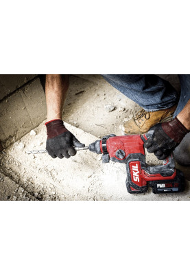 Skil Перфоратор акумуляторний 3851 CA XP SDS-plus 20В 1х2.5А-год 2.2Дж 4 режими 2кг