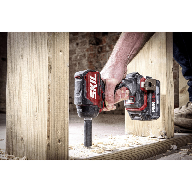 Skil Гайковерт ударний 3265 CA Compact безщітковий 20В 1х5А·год до 2850об·хв 250Нм 0.9кг