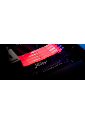 Kingston Пам'ять ПК DDR5 32GB KIT Renegade RGB KF564C32RSAK2-32