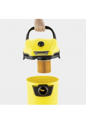 Karcher Пилосос WD 3 V-19/6/20 господарський, 1000 Вт, 19л, 6м