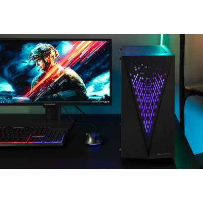 2E Комп’ютер персональний 2E Complex Gaming AMD Ryzen 5 5600X/B450/16/500F+1000/NVD3060-12/Win10H/G2055
