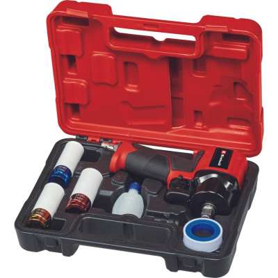 Einhell Гайкокрут пневматичний TC-PW 610 Compact, 610Нм, 6.3бар, 142л/хв, М14, 3 головки, кейс, 1.14кг Einhell Гайкокрут пневматичний TC-PW 610 Compact, 610Нм, 6.3бар, 142л/хв, М14, 3 головки, кейс, 1.14кг