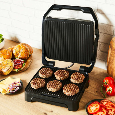 Tefal Гриль притискний Inicio Classic 2000Вт, темп. режимів-3, метал, чорний