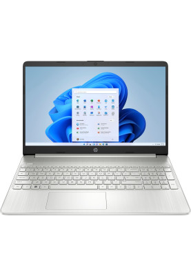 HP Ноутбук 15s-fq5040ua 15.6" FHD IPS AG, Intel i3-1215U, 8GB, F512GB, UMA, Win11, сріблястий