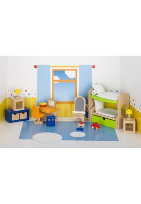goki Набір для ляльок Меблі для дитячої кімнати