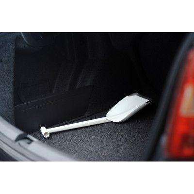 Fiskars Лопата для снігу SnowXpert 63см, 520г, нерж сталь/поліамід (автомобільна)