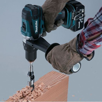 Makita Шуруповерт-дриль акумуляторний DHP458Z, 18В, 0-4-0/0-2000 об/хв, 21+D, 1/58 Нм, 2.3 кг, SOLO