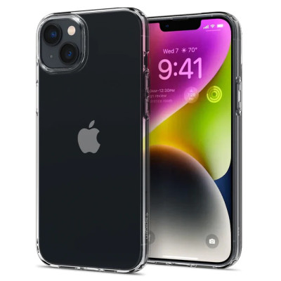Spigen Чохол для Apple iPhone 14 Crystal Flex, Crystal Clear