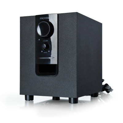 Microlab Акустична система M-106 2.1, 10W, mini-jack, чорний
