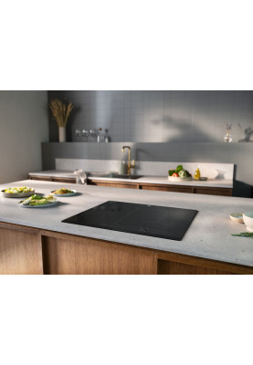 Electrolux Варильна поверхня індукційна, 60см, розширена зона, датчик кипіння, датчик смаження, Hob2Hood, чорний