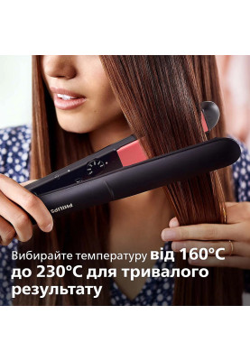 Philips Випрямляч Series 3000, темп.режимів-6, 160-230С, кераміка, чорний
