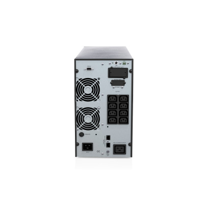 Digitus Джерело безперебійного живлення 3000VA/3000W, Tower, LCD, RJ45, RS232, USB, 8xC13+1xC19