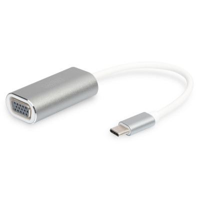 Digitus Адаптер USB 3.0 - VGA Full HD, M/F, 0.2 m
