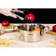 Tefal Коструля з кришкою DUETTO+, діаметр 20 см, нержавіюча сталь , об'єм 2,9 л.