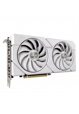 ASUS Відеокарта GeForce RTX 4070 SUPER 12GB GDDR6X EVO білий DUAL-RTX4070S-O12G-EVO-WHITE