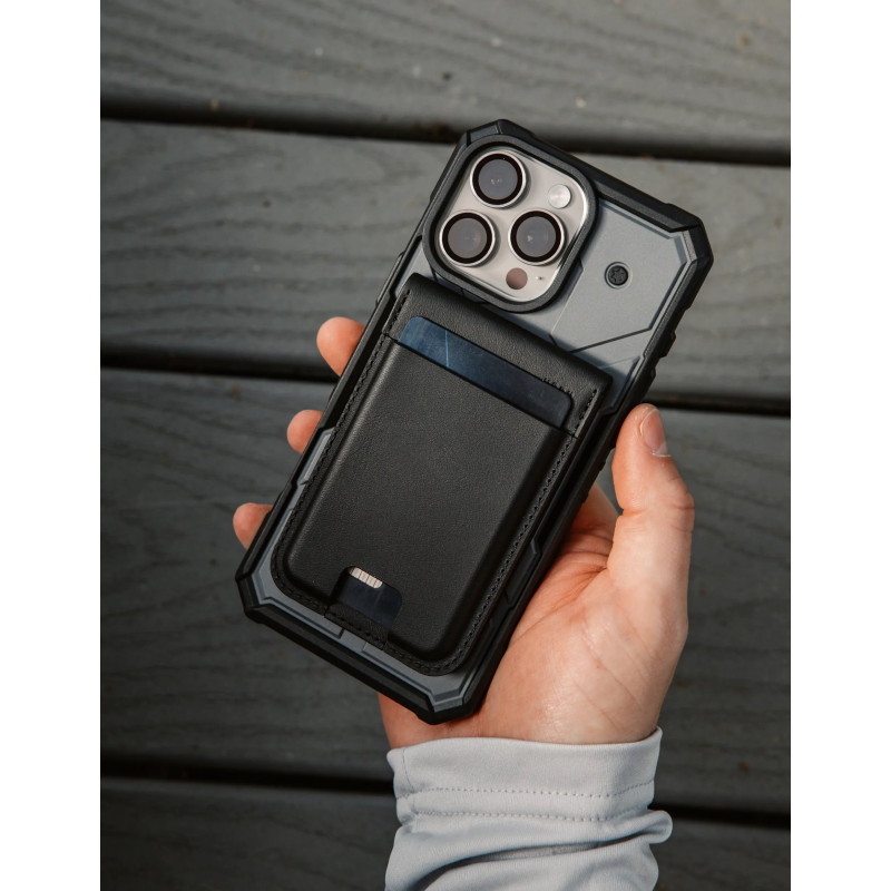 UAG Чохол для карт магнітний з підставкою, Metropolis Wallet PU, Black