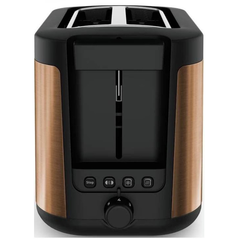 Tefal Тостер Tefal Coppertinto 850Вт, розморожування, метал, бронзовий