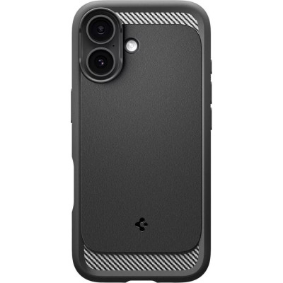 Spigen Чохол Spigen для iPhone 17, Rugged Armor MagFit, Matte Black
