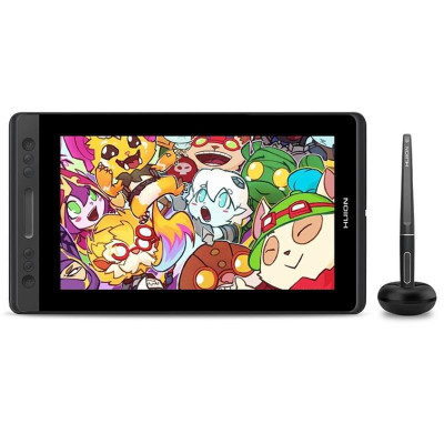 Huion Графічний монітор 13,3" Kamvas Pro 13, USB-C,чорний