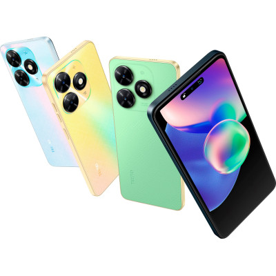 TECNO Смартфон Spark Go 2024 (BG6) 6.56" 3/64ГБ, 2SIM, 5000мА рік, Magic Skin Green