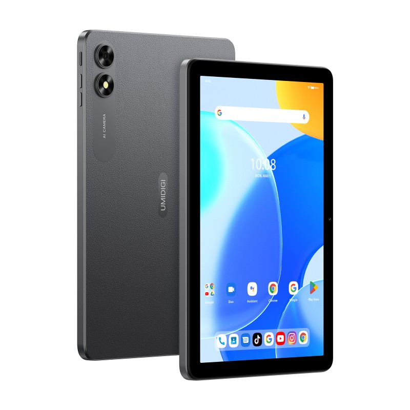 UMIDIGI Планшет G3 Tab Ultra (MT13) 10.1" 8ГБ, 128ГБ, LTE, 6000мА·год, Android, сірий