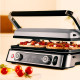 Braun Гриль притискний MultiGrill 9 CG 2200Вт, темп. режимів-3, з'ємні пластини, термощуп, метал