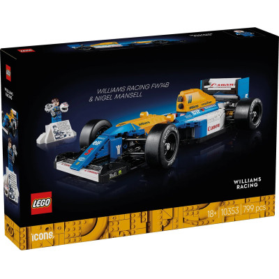 LEGO Конструктор Icons Williams Racing FW14B і Найджел Менсел