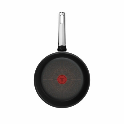 Tefal Сковорода Tefal Excellence Fusion, 24см, алюміній, нержавіюча сталь, бакеліт, чорний