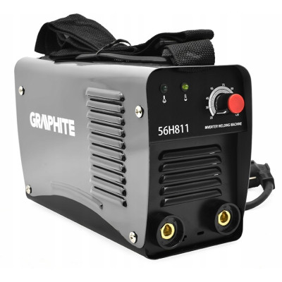 Graphite Зварювальний апарат інверторний 56H811, 120А, 4.9кВт, 220-230В, IGBT, Hot start, 4.7кг