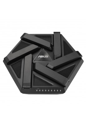 ASUS Маршрутизатор RT-AXE7800 Wi-Fi 6E 3xGE LAN 1xGE WAN 1x2.5GE LAN/WAN 1xUSB3.2 MU-MIMO OFDMA MESH gaming