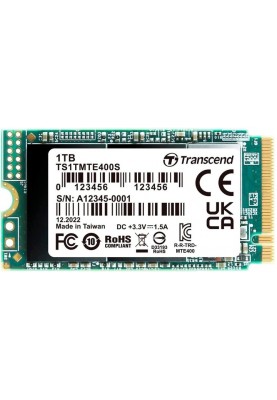 Transcend Накопичувач SSD M.2 1TB PCIe 3.0 MTE400S 2242