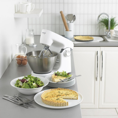 Kenwood Кухонная машина MultiOne, 1000Вт, чаша-метал, корпус-пластик, насадок-8, білий