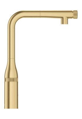 Grohe Змішувач для кухні Essence Smart Control, довж.виливу - 199мм, поворотний/витяжний, вентиль/кнопка, матовий прохолодний схід сонця