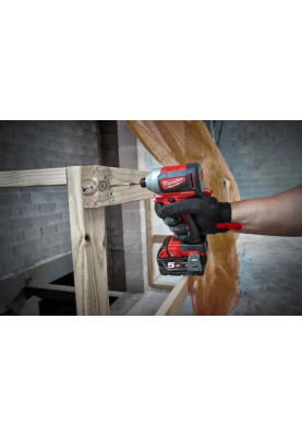 Milwaukee Гвинтоверт ударний акумуляторний M18 BLID2-0X 18В 1700-3400об.хв 180Нм кейс 1.7кг без АКБ та ЗП