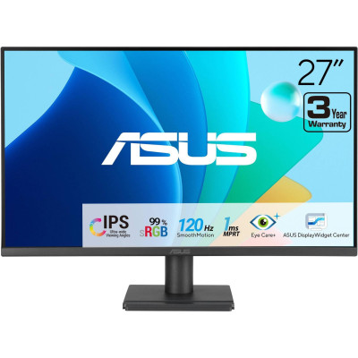 ASUS Монітор 27" VA279HG D-Sub, HDMI, Audio, IPS, 120Hz, 1ms, sRGB 99%, AdaptiveSync