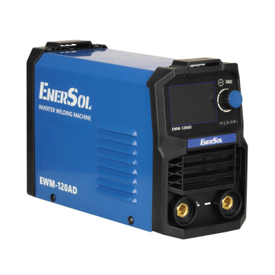 EnerSol Зварювальний апарат інверторний EWM-120AD 20-120А 5.1кВт 160-260В 2.8кг